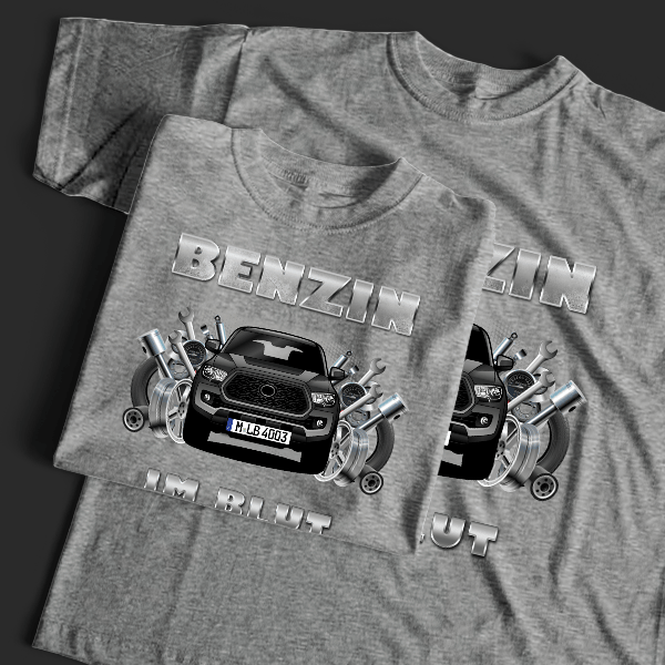 Tacoma T-Shirt Tuning mit Auto !