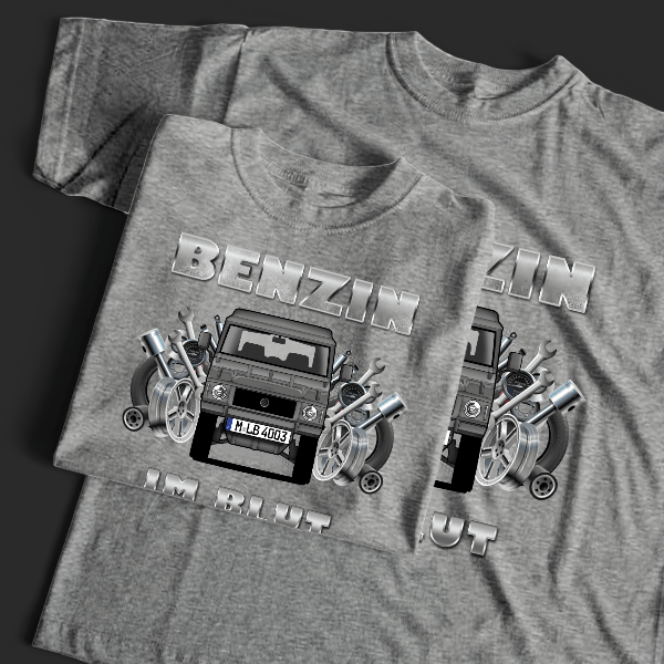Iltis T-Shirt Tuning mit Auto !