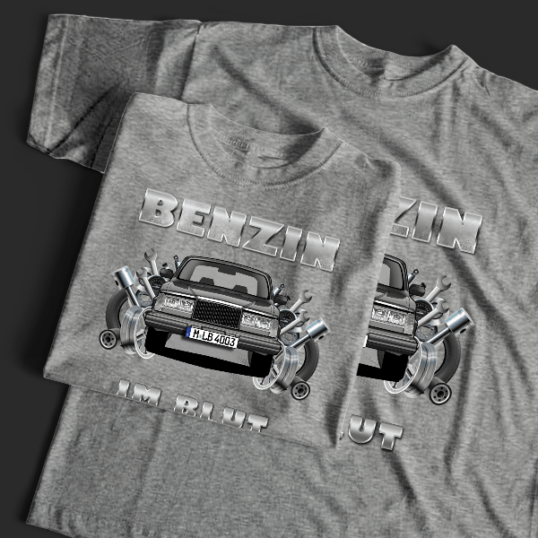 262 Coupe T-Shirt Tuning mit Auto !