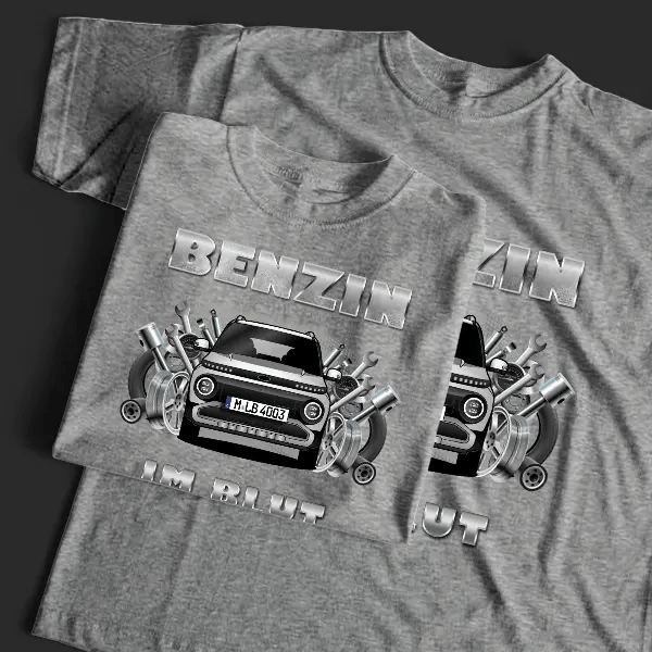 Inster T-Shirt Tuning mit Auto !
