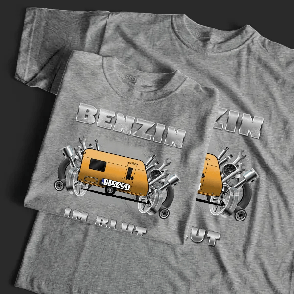 Style 400 F T-Shirt Tuning mit Wohnwagen !