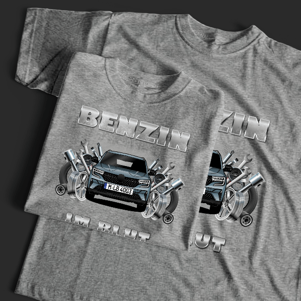 Austral T-Shirt Tuning mit Auto !