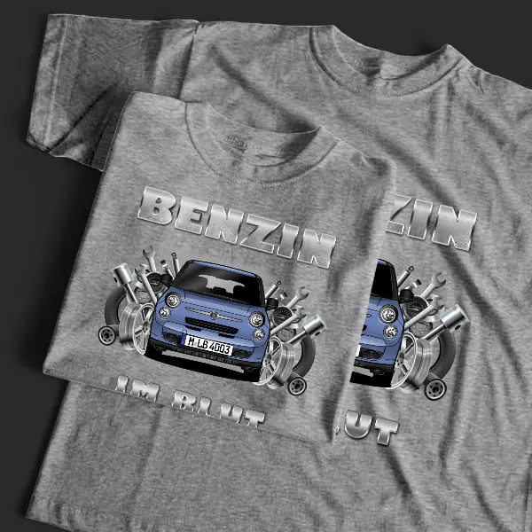 500L Wagon T-Shirt Tuning mit Auto !