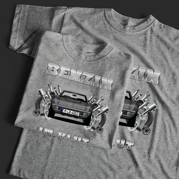 C3 T-Shirt Tuning mit Auto !