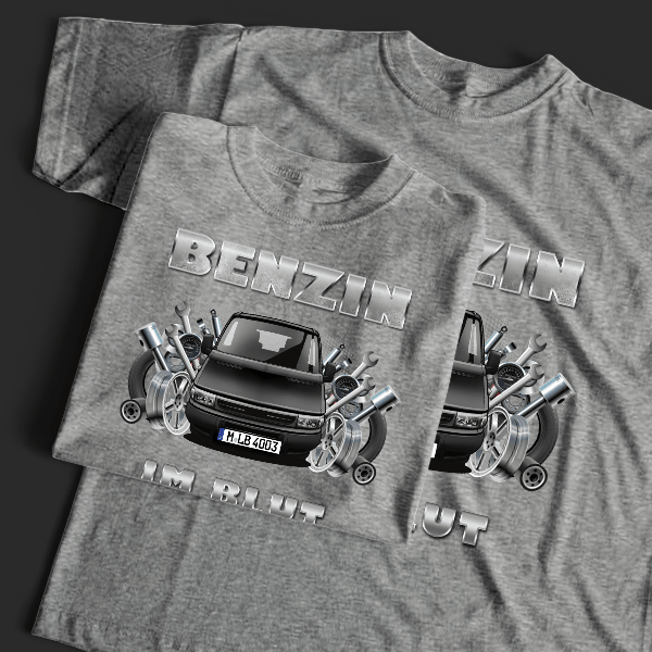 Daily 2 T-Shirt Tuning mit Auto !
