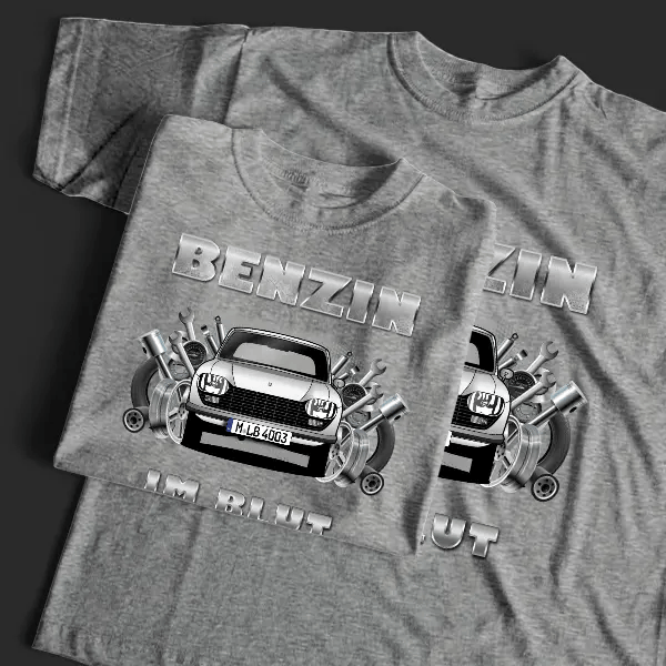 204 T-Shirt Tuning mit Auto !