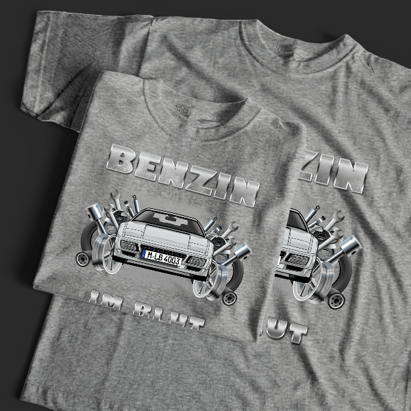 348 Coupe T-Shirt Tuning mit Auto !