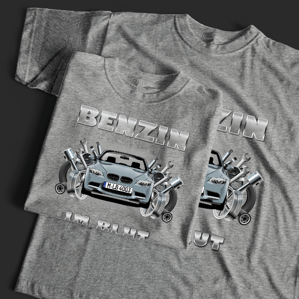 M3 Cabriolet T-Shirt Tuning mit Auto !