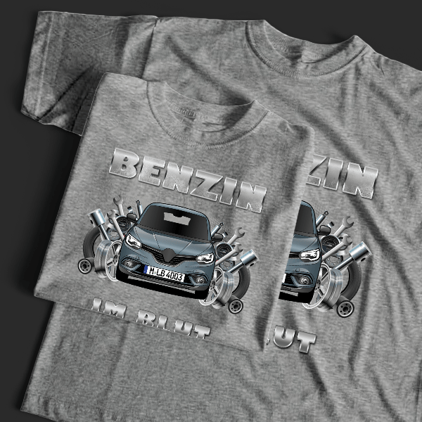 Scenic T-Shirt Tuning mit Auto !