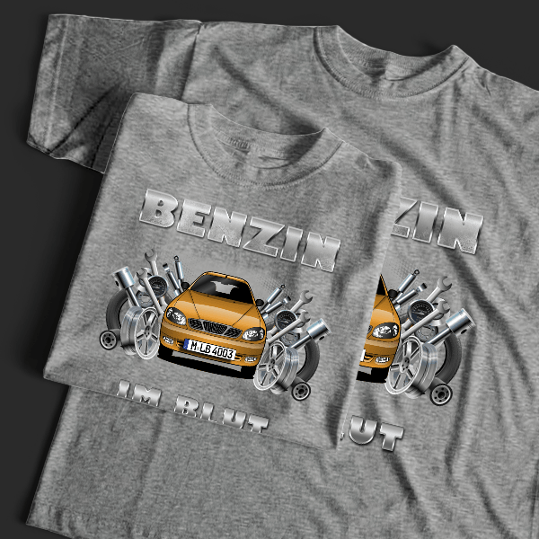 Lanos T-Shirt Tuning mit Auto !