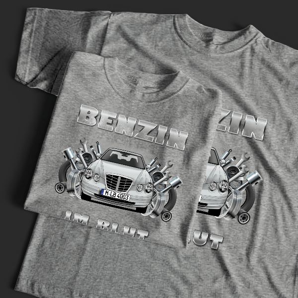 Opirus T-Shirt Tuning mit Auto !