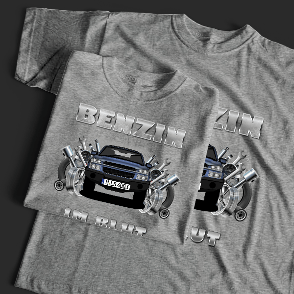 Avalanche T-Shirt Tuning mit Auto !