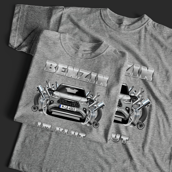 Highlander T-Shirt Tuning mit Auto !