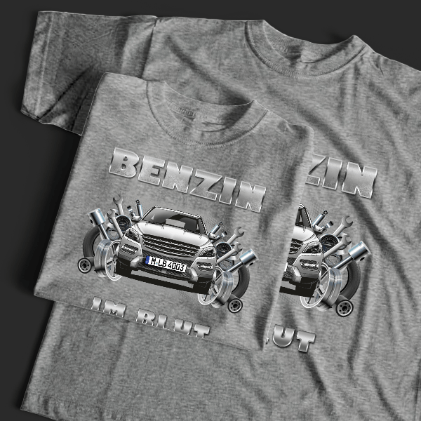 ML T-Shirt Tuning mit Auto !
