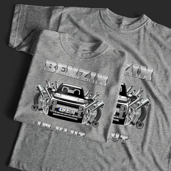 Inster Cross T-Shirt Tuning mit Auto !