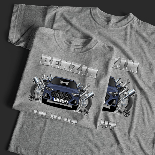 A1 Citycarver T-Shirt Tuning mit Auto !