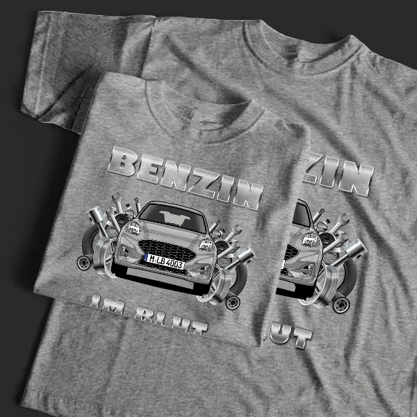 Puma ST T-Shirt Tuning mit Auto !