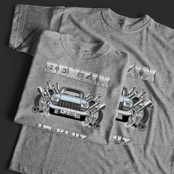 204 Caravan T-Shirt Tuning mit Auto !