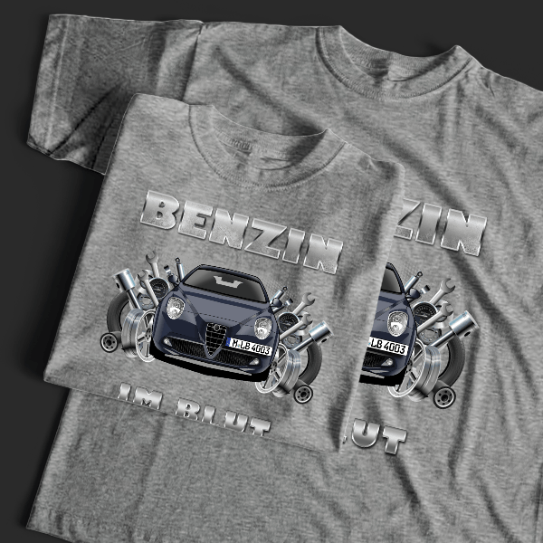 Mito T-Shirt Tuning mit Auto !