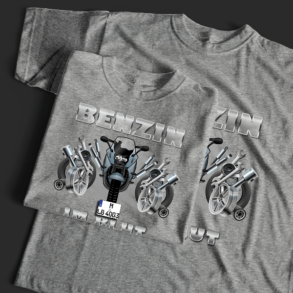 F 800 GT T-Shirt Tuning mit Motorrad !