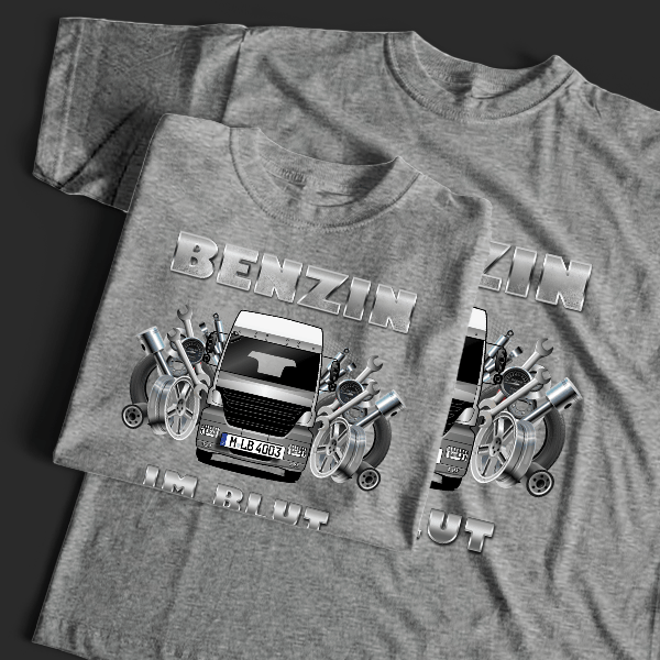 Axor T-Shirt Tuning mit LKW !