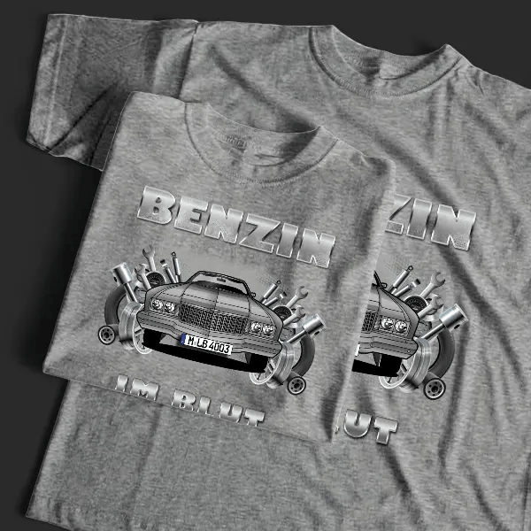 Caprice Cabriolet T-Shirt Tuning mit Auto !