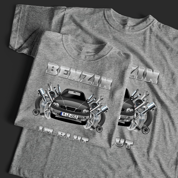 Leganza T-Shirt Tuning mit Auto !