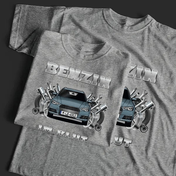 A4 Avant Sport Quattro S-Line T-Shirt Tuning mit Auto !