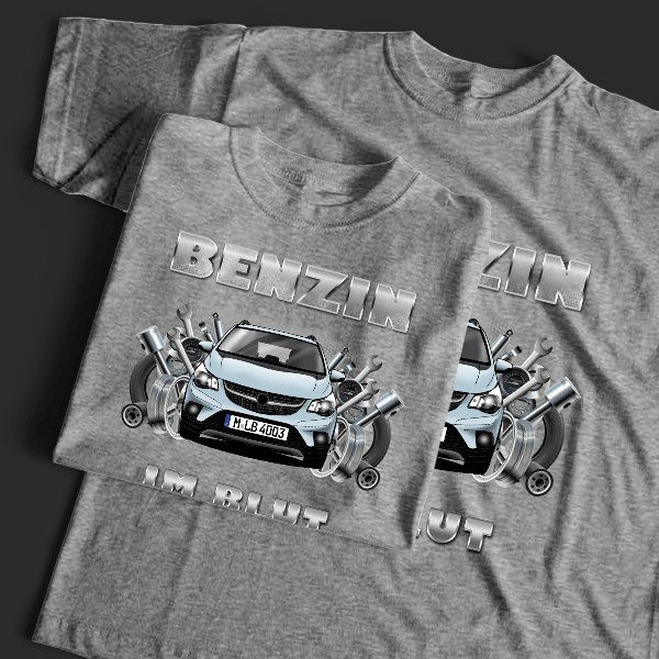 Karl Rocks T-Shirt Tuning mit Auto !