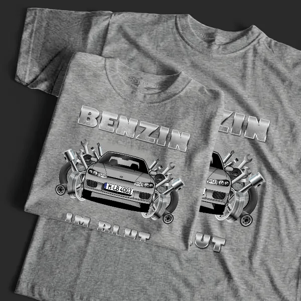 200 SX T-Shirt Tuning mit Auto !
