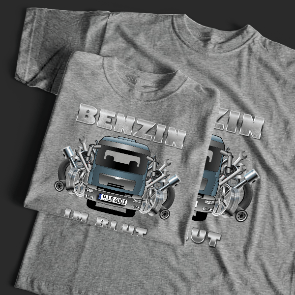 TGL 8.180 T-Shirt Tuning mit LKW !