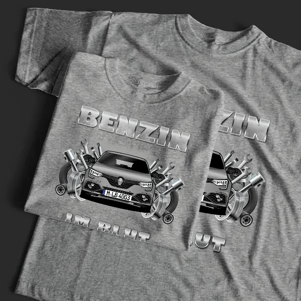 Megane RS T-Shirt Tuning mit Auto !