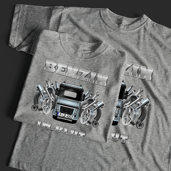 Magnum T-Shirt Tuning mit LKW !