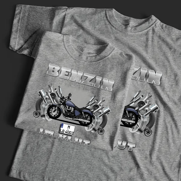 Super Meteor 650 T-Shirt Tuning mit Motorrad !