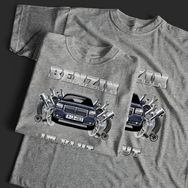 Magnum T-Shirt Tuning mit Auto !