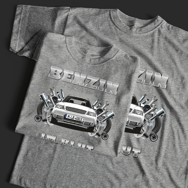 A6 Allroad T-Shirt Tuning mit Auto !