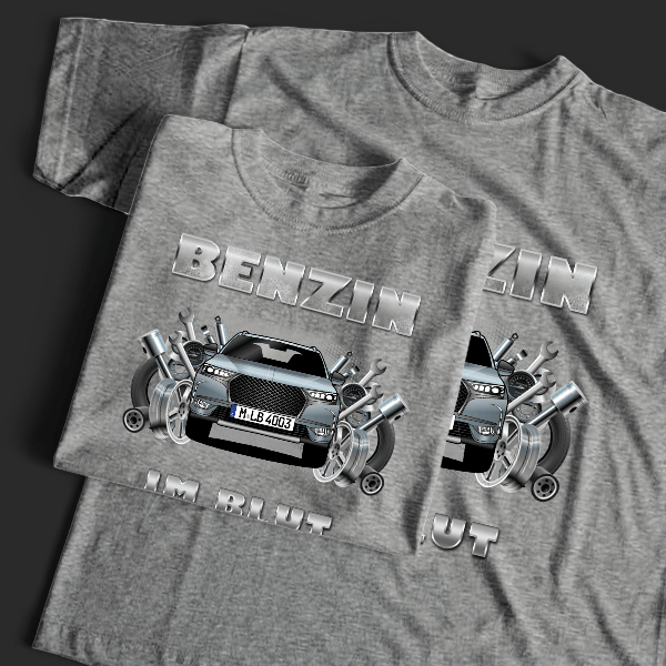 DS7 Crossback T-Shirt Tuning mit Auto !
