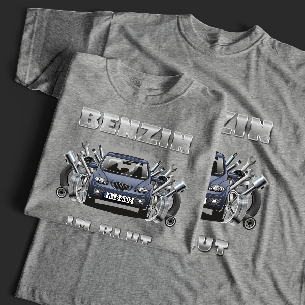 Altea T-Shirt Tuning mit Auto !