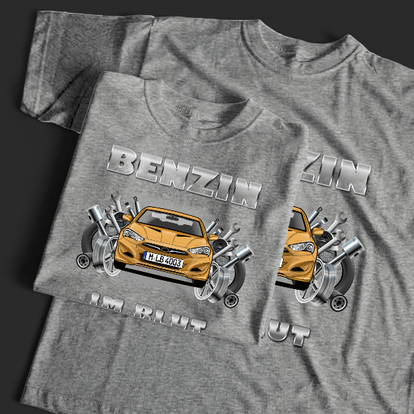 Genesis Coupe T-Shirt Tuning mit Auto !