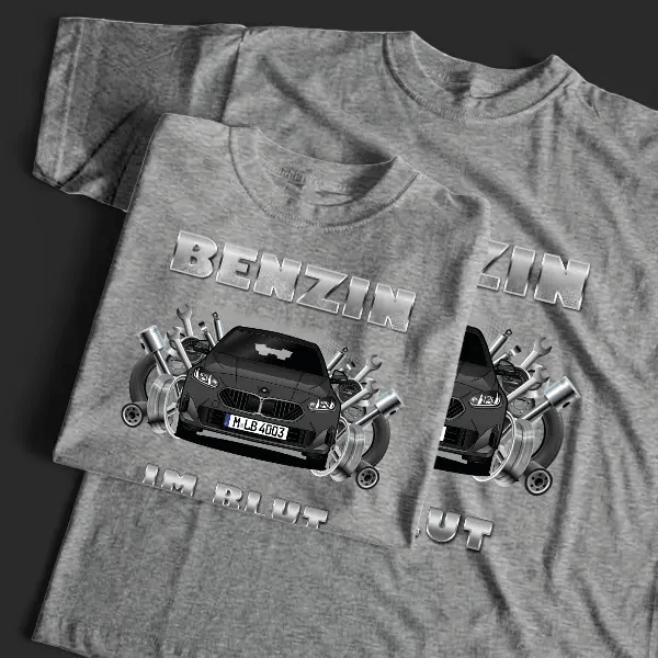 1er Reihe Hatchback (F70) T-Shirt Tuning mit Auto !