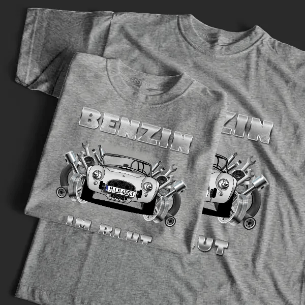 Cobra 427 T-Shirt Tuning mit Auto !