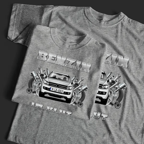 Amarok T-Shirt Tuning mit Auto !