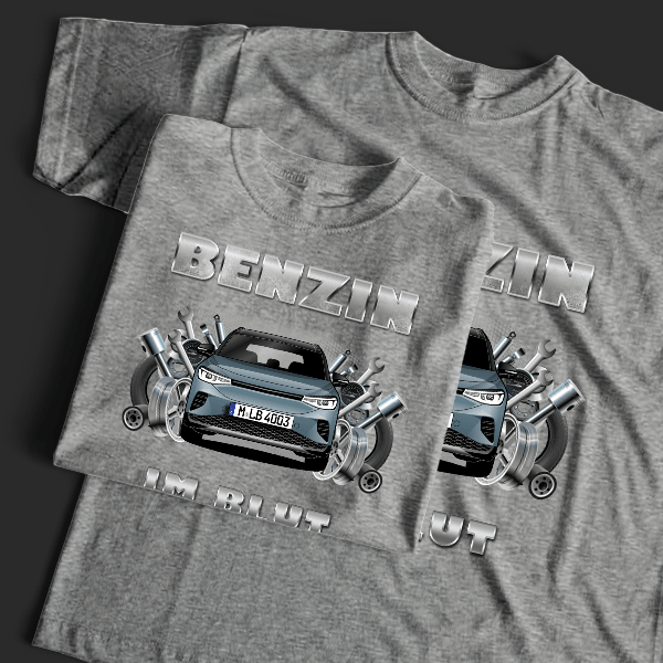 ID.4 T-Shirt Tuning mit Auto !