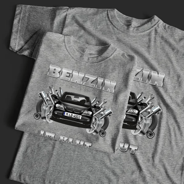 RD350LC T-Shirt Tuning mit Motorrad !