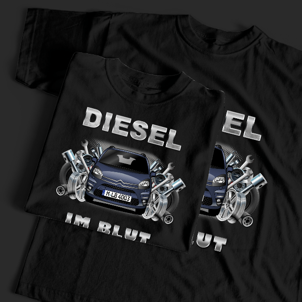 C4 Grand Picasso T-Shirt Tuning mit Auto !