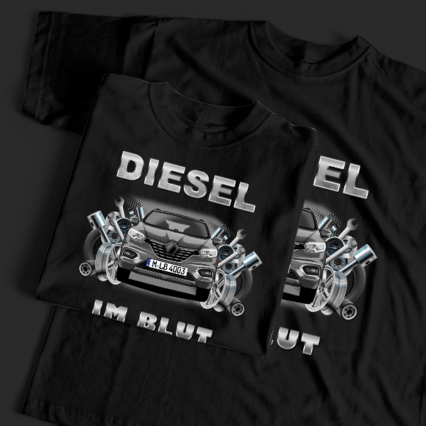 Kadjar T-Shirt Tuning mit Auto !