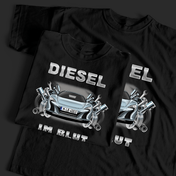 650 S Spider T-Shirt Tuning mit Auto !