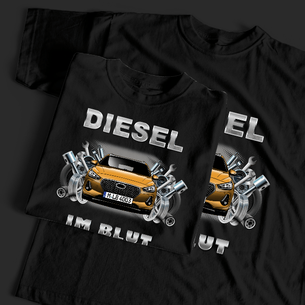 i30 (5-Türer) T-Shirt Tuning mit Auto !