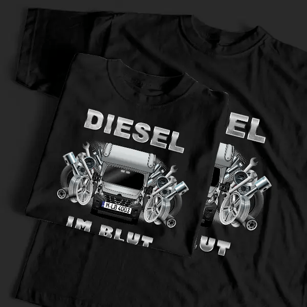 683 T-Shirt Tuning mit Wohnwagen !