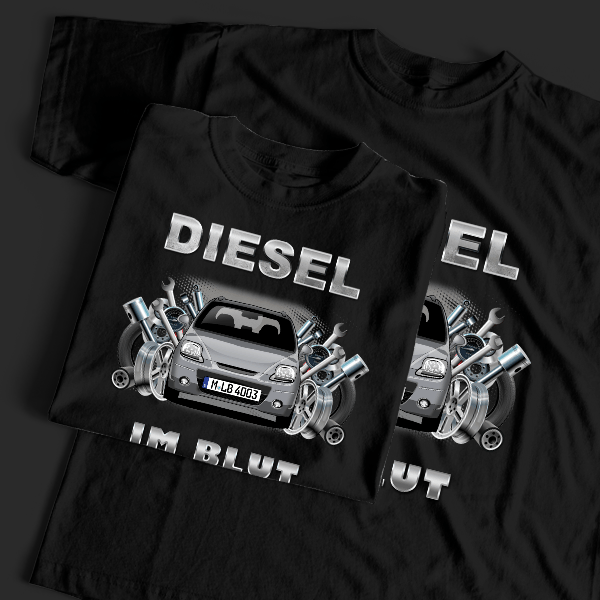 Matiz T-Shirt Tuning mit Auto !